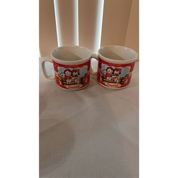 CAMBELLS SOUP MUGS CUP FOUR SEASON SET OF 2 - Picture 3 of 12